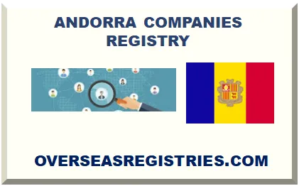 ANDORRA COMPANIES REGISTRY