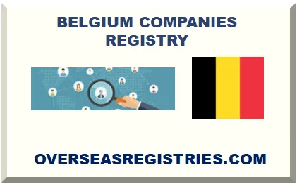 BELGIUM COMPANIES REGISTER