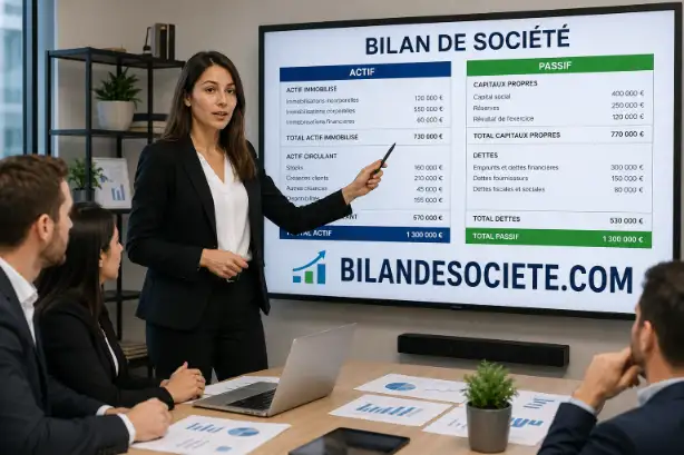 COMMENT MARCHE UN BILAN DE SOCIÉTÉ