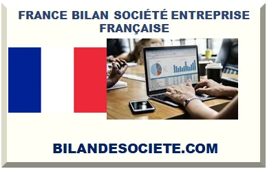 FRANCE BILAN DE SOCIÉTÉ