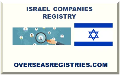ISRAEL COMPANIES REGISTER