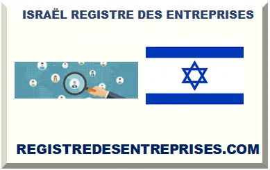 ISRAËL REGISTRE DES SOCIÉTÉS ET ENTREPRISES