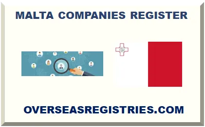 MALTA COMPANIES REGISTER