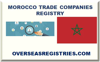 MOROCCO COMPANIES REGISTER