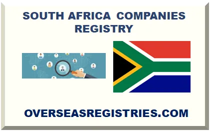 SOUTH AFRICA COMPANIES REGISTER