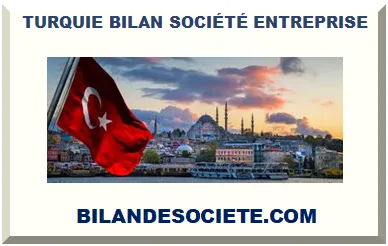 TURQUIE BILAN DE SOCIÉTÉ